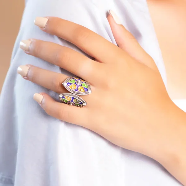 Transformation Dihya’s Wings Silver Ring - Jouhra