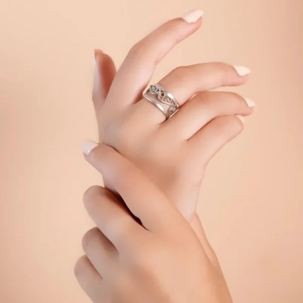 Guardian Dihya Silver Ring - Jouhra