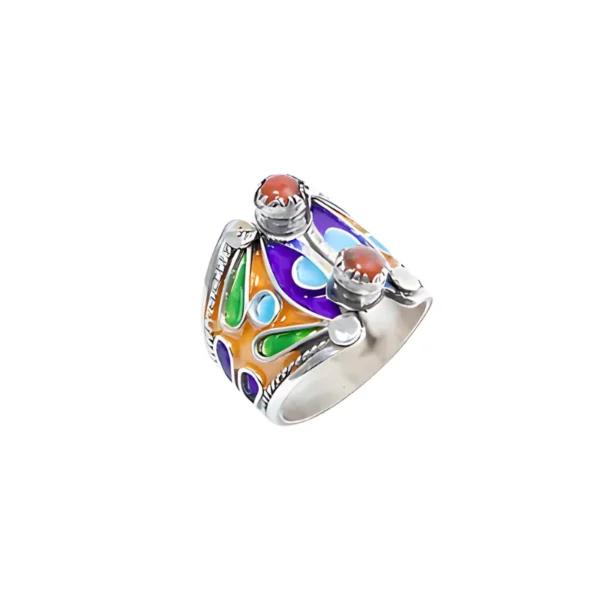Legacy Tin Hinan Silver Ring - Jouhra