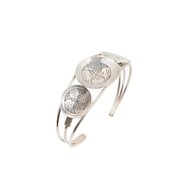 Harmony Tazoughert Silver Bracelet - Jouhra