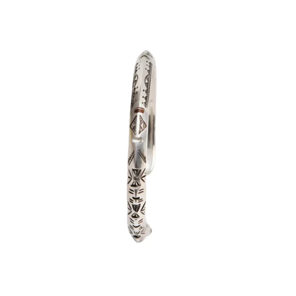 Earth Kahina Silver Bracelet - Jouhra - Image 3