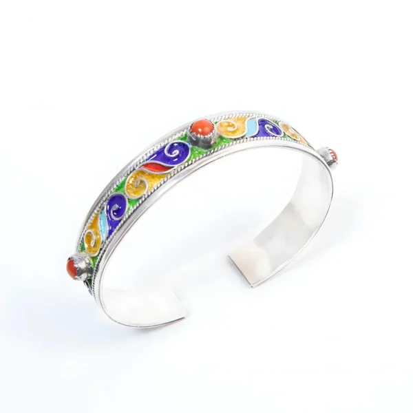 Estate Tin Hinan Silver Bracelet – Jouhra