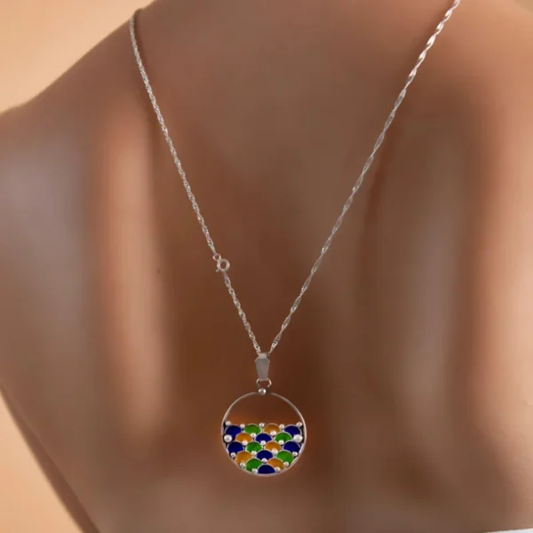 Horizon Tazoughert Silver Necklace – Jouhra