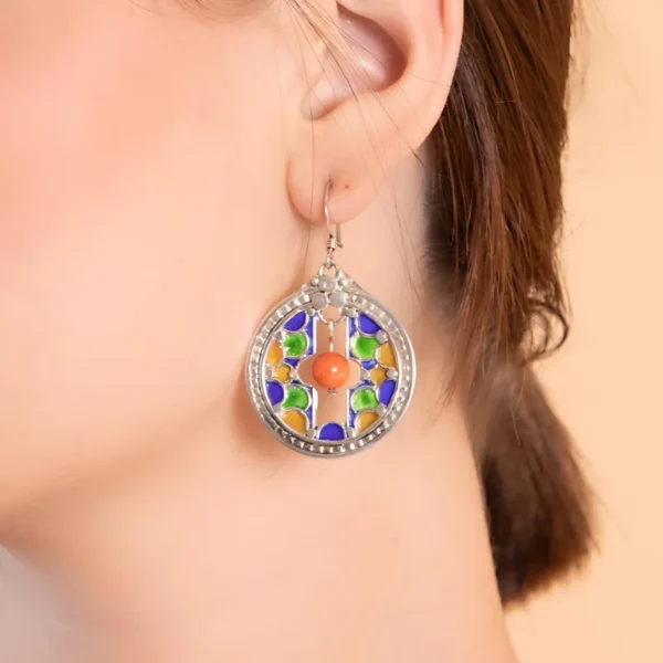The Radiance Tazoughert Silver Earrings – Jouhra