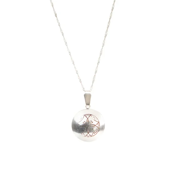 Harmony Tazoughert Silver Necklace - Jouhra