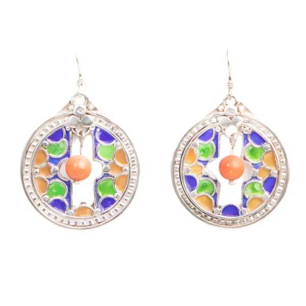 The Radiance Tazoughert Silver Earrings – Jouhra