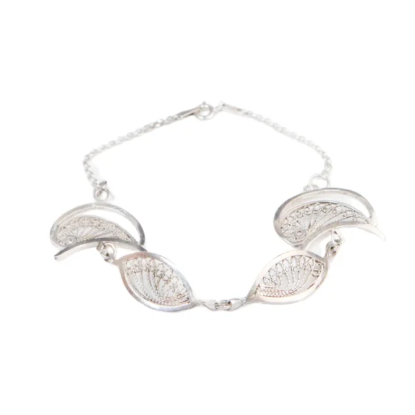 Reflection Tin Hinan Silver Bracelet – Jouhra