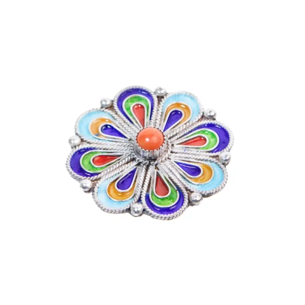 Heritage Tin Hinan Silver Ring - Jouhra