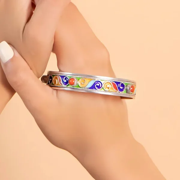 Estate Tin Hinan Silver Bracelet – Jouhra