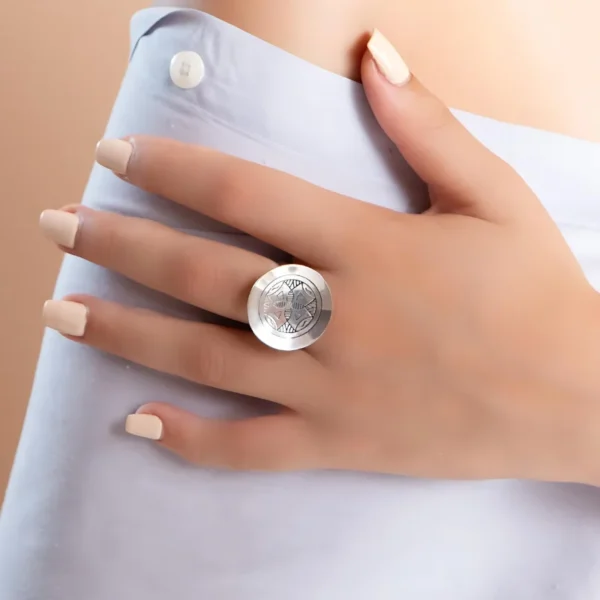 Harmony Tazoughert Silver Ring – Jouhra